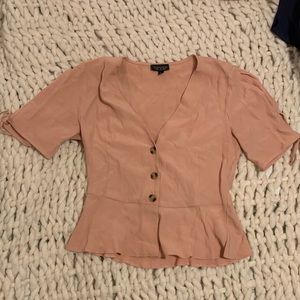 Blush Blouse